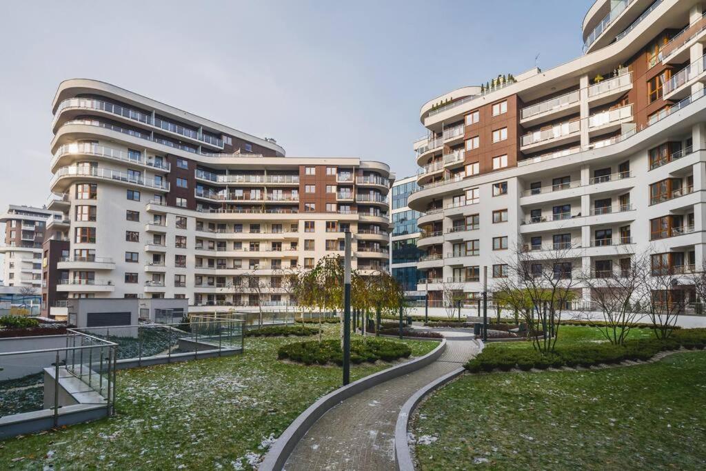 Elegant Business Apartment Cracovia Esterno foto